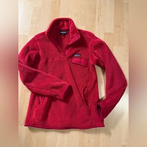 Patagonia Women's Re-Tool Snap-T Fleece Pullover Portifino Pink - Medium